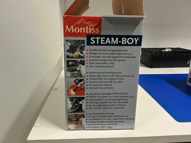 Montiss steam-boy stoomreiniger - afbeelding 2 van  3