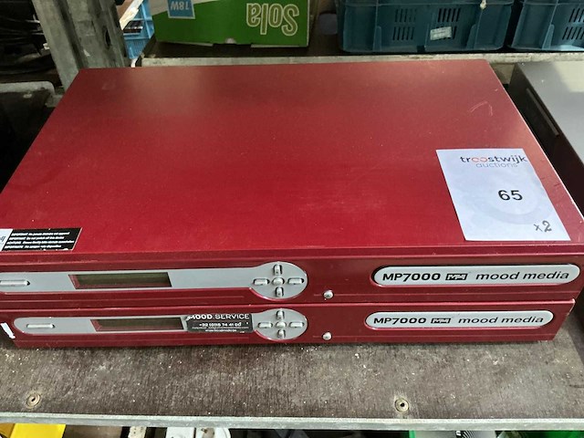 Mood media mp 7000 audiospelers (2x) - afbeelding 1 van  1