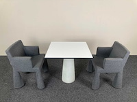 Moooi - designset tafel + 2 stoelen - vergaderstoel