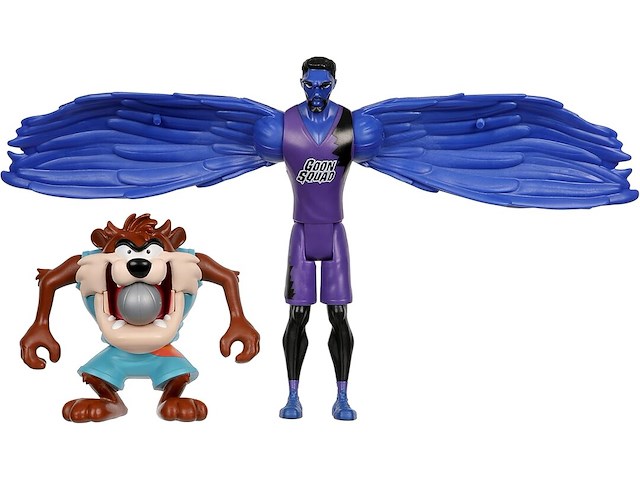 Moose toys space jam: a new legacy - 2-pack - tasmanian devil & the brow - afbeelding 3 van  5