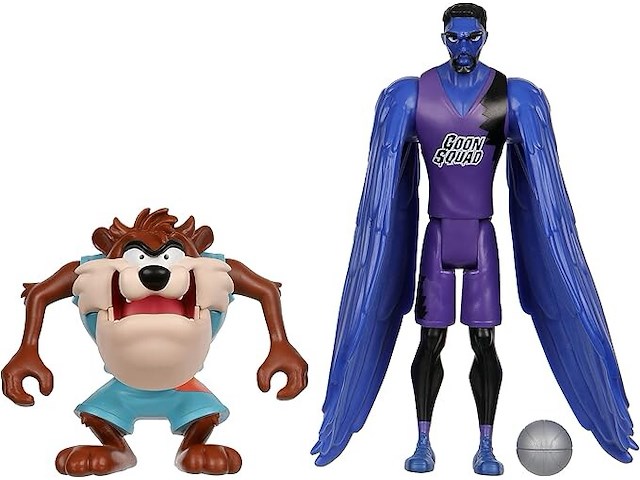 Moose toys space jam: a new legacy - 2-pack - tasmanian devil & the brow - afbeelding 4 van  5