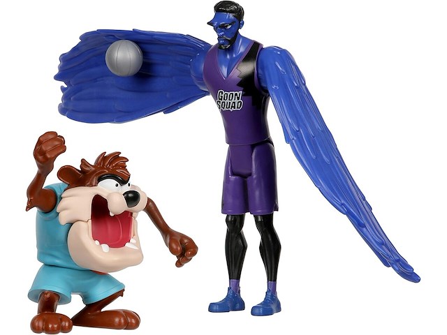 Moose toys space jam: a new legacy - 2-pack - tasmanian devil & the brow - afbeelding 5 van  5