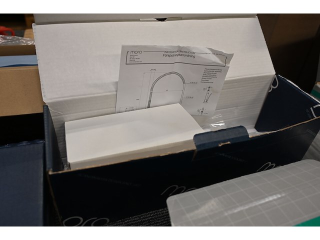 Mora rinse shower mixer - afbeelding 2 van  3