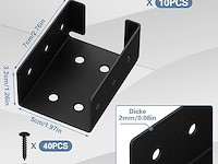 Mordx hekdragers (set van 10) - afbeelding 2 van  5