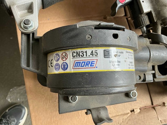 More cn31.45 pneumatische rolspijkermachine - afbeelding 3 van  6