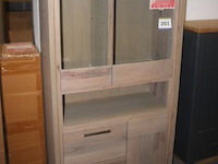 More vitrine 1d+2gd+2l rvs 30306001 - afbeelding 1 van  2