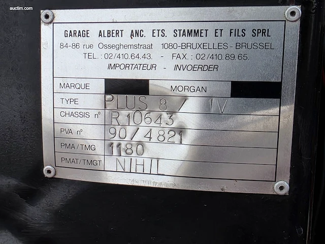 Morgan plus-8 injection 3.9 u9 1992 - afbeelding 29 van  63