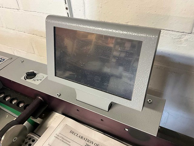 Morgana autocreaser pro 33 rilmachine - afbeelding 9 van  14