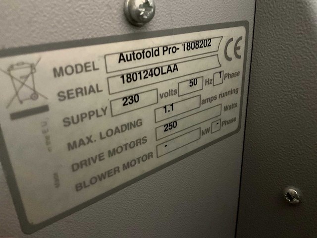 Morgana autofold pro vouwmachine - afbeelding 6 van  14