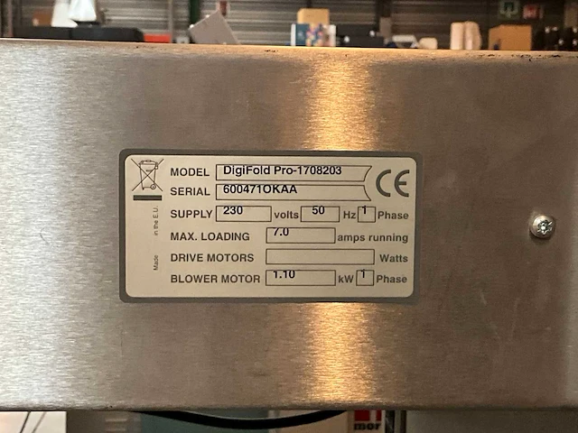 Morgana digifold pro-1708203 vouwmachine - afbeelding 9 van  12