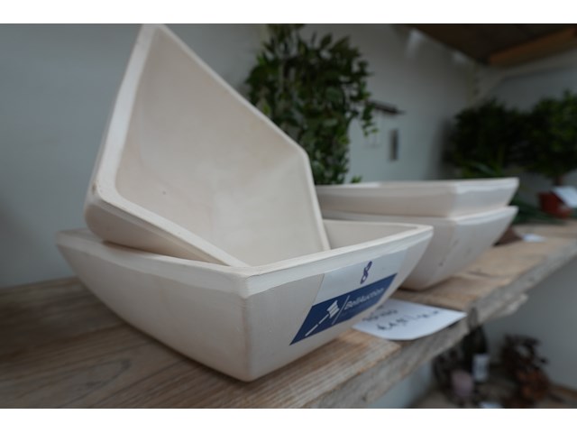 Morgano schalen – lot van 4 | 20×20 cm - afbeelding 3 van  4
