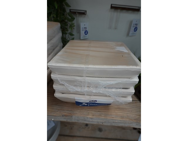 Morgano schalen – lot van 4 | 20×20 cm - afbeelding 2 van  3