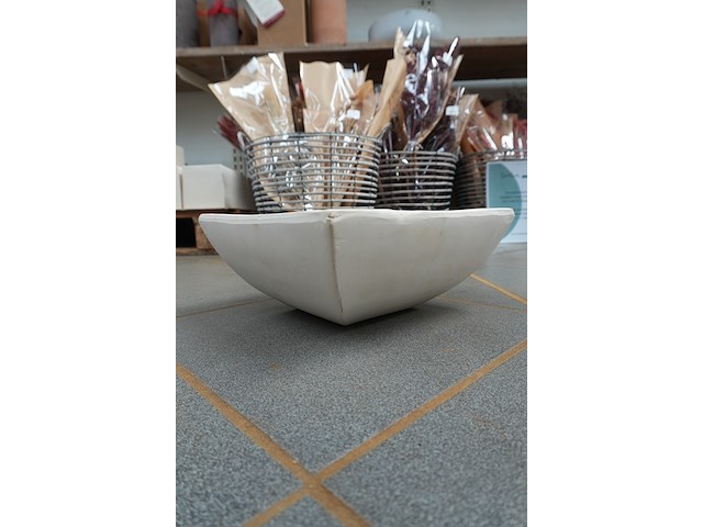 Morgano schalen – lot van 4 | 25×25 cm - afbeelding 2 van  5