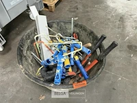 Mortelbak + gereedschap