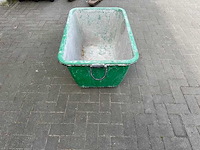 Mortelkuip voor kraan - various contractor materials (2x) - afbeelding 2 van  2