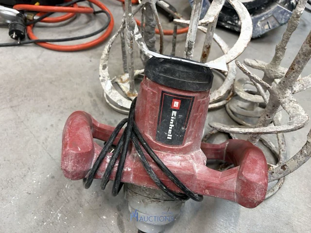 Mortelmenger einhell tc-mx 1200 e - afbeelding 2 van  4