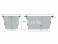 Mortierbak 200 liter - afbeelding 7 van  8