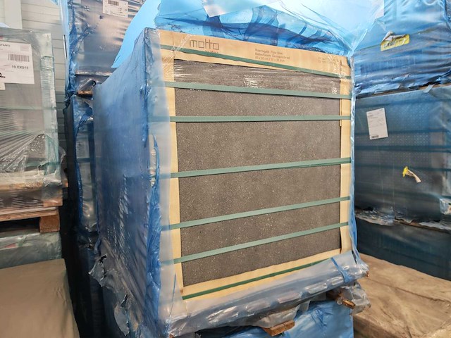 Mosa grain dark grey mat 80x80 cm tegel 51,2 m² - afbeelding 1 van  4