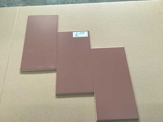 Mosa lake brown keramische wandtegel 15x30 cm 150 m² - afbeelding 2 van  8
