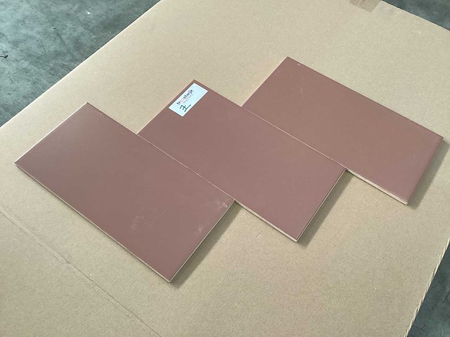 Mosa lake brown keramische wandtegel 15x30 cm 45,36 m² - afbeelding 7 van  8