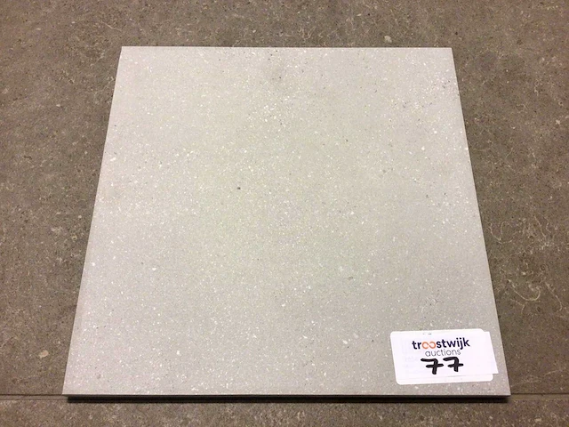 Mosa motto grain light grey mat vloertegel 30x30 cm 87,26 m² - afbeelding 1 van  5