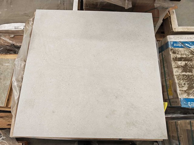 Mosa motto grain light grey mat vloertegel 90x90 cm 33,21 m² - afbeelding 1 van  7