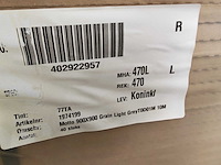 Mosa motto grain light grey mat vloertegel 90x90 cm 33,21 m² - afbeelding 6 van  7