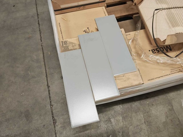 Mosa muisgrijs mat wandtegel 10x30 cm 15 m² - afbeelding 1 van  1