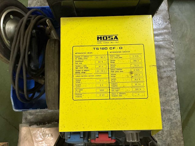 Mosa ts 180 cf-d stroomgenerator - afbeelding 4 van  15