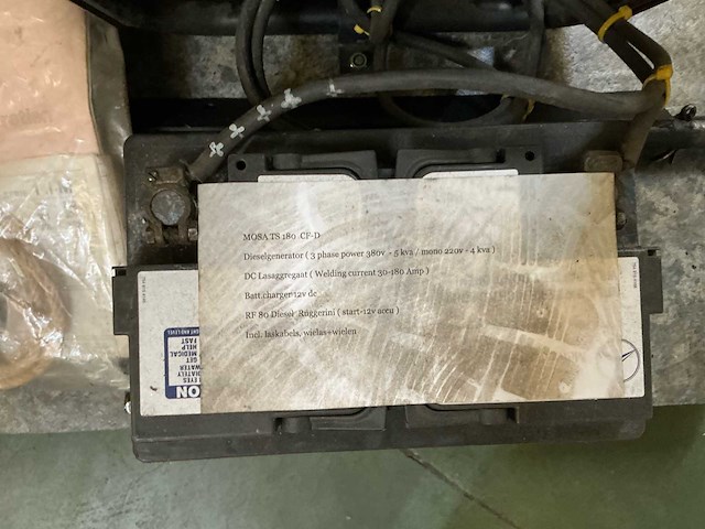 Mosa ts 180 cf-d stroomgenerator - afbeelding 7 van  15