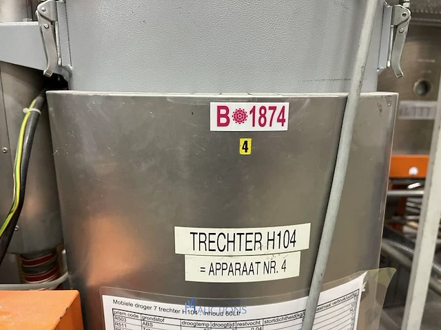 Motan droogluchtdrooginstallatie met droogtrechters - afbeelding 25 van  51