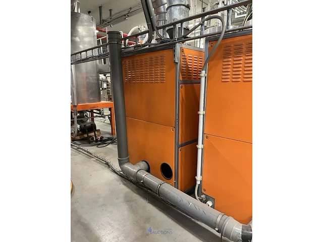 Motan droogluchtinstallatie met silo’s en ladderplatform - afbeelding 6 van  75