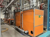 Motan droogluchtinstallatie met silo’s en ladderplatform