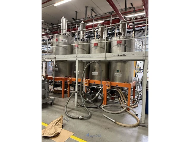 Motan droogluchtinstallatie met silo’s en ladderplatform - afbeelding 13 van  75