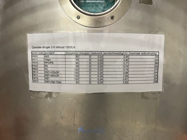 Motan droogluchtinstallatie met silo’s en ladderplatform - afbeelding 16 van  75