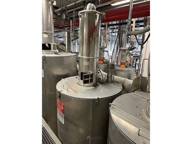 Motan droogluchtinstallatie met silo’s en ladderplatform - afbeelding 55 van  75