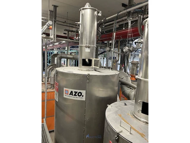 Motan droogluchtinstallatie met silo’s en ladderplatform - afbeelding 60 van  75