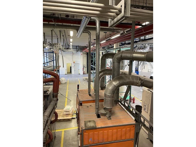 Motan droogluchtinstallatie met silo’s en ladderplatform - afbeelding 70 van  75