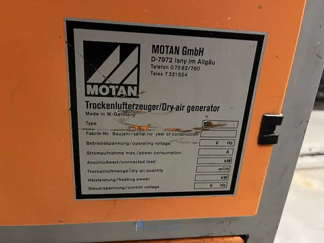 Motan droogluchtinstallatie met silo’s en ladderplatform - afbeelding 67 van  75