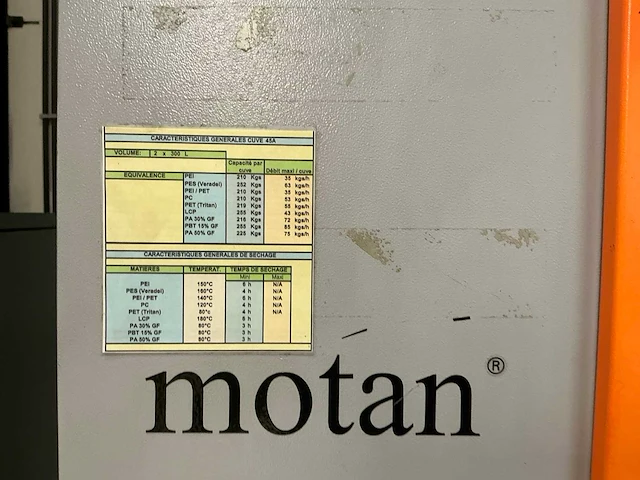 Motan lbs300 verrijdbare drogeluchtgenerator - afbeelding 8 van  10