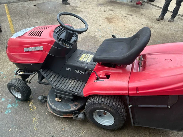 Motec - mts500 - ride on lawn mower - afbeelding 2 van  7