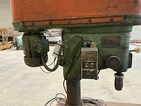 Moteur broche 13 p.x. kolomboormachine met tafel - afbeelding 5 van  10