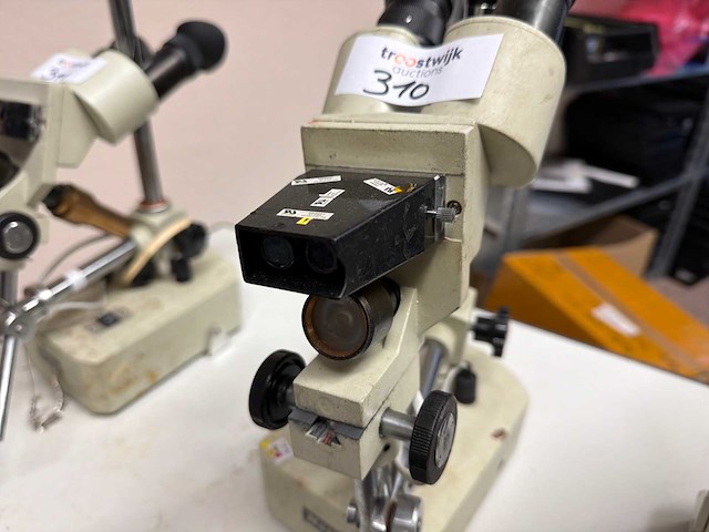 Motic stereomicroscoop inspectiemicroscoop met statief en verlichting - afbeelding 4 van  6