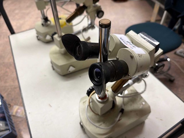 Motic stereomicroscoop inspectiemicroscoop met statief en verlichting - afbeelding 5 van  7