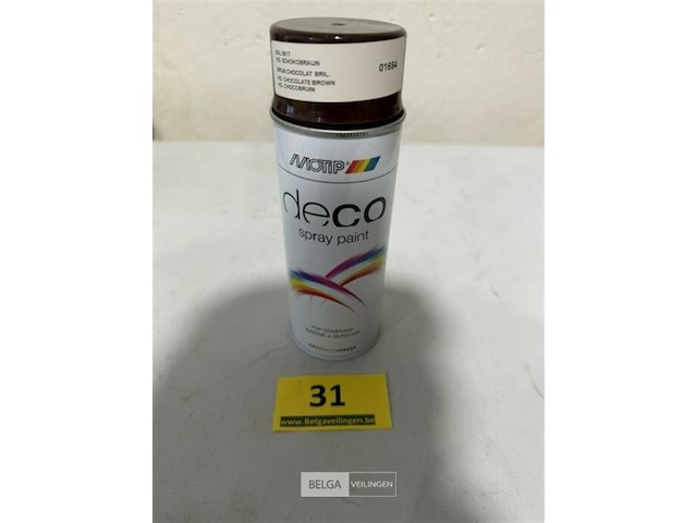 Motip chocobruin ral8017 400ml (houdbaar tot 2034) - afbeelding 2 van  3