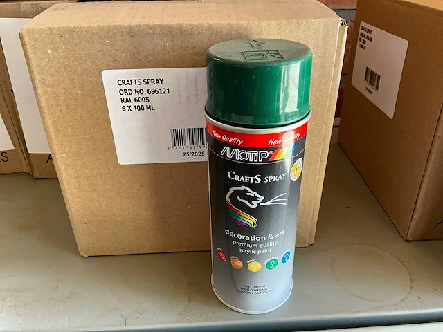 Motip crafts spray 400 ml (6x) - afbeelding 1 van  2