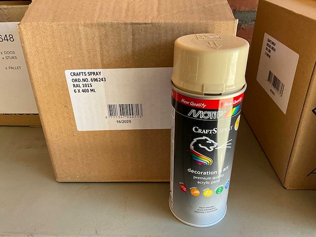 Motip crafts spray 400 ml (6x) - afbeelding 1 van  1
