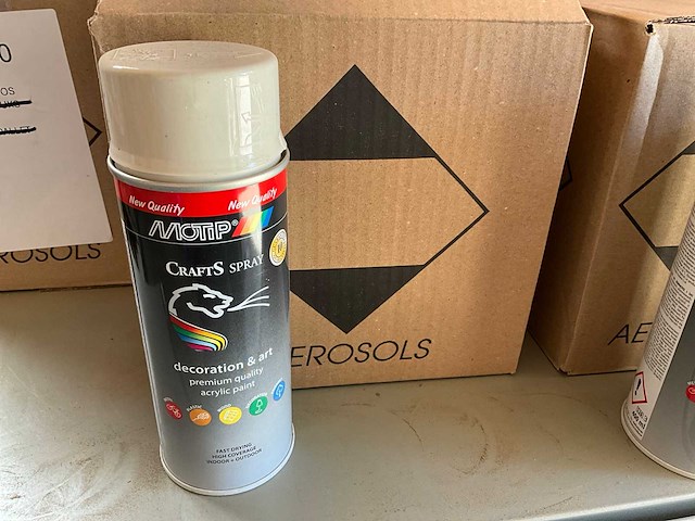 Motip crafts spray 400 ml (6x) - afbeelding 1 van  1