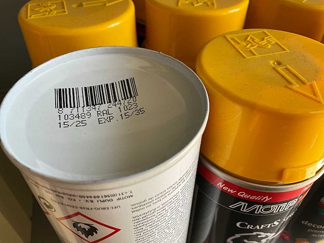 Motip crafts spray 400 ml (8x) - afbeelding 2 van  2