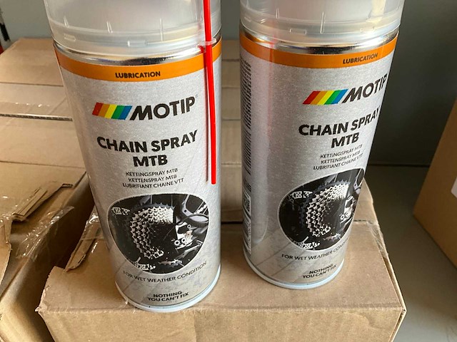 Motip ketting spray mtb 400 ml (19x) - afbeelding 2 van  4